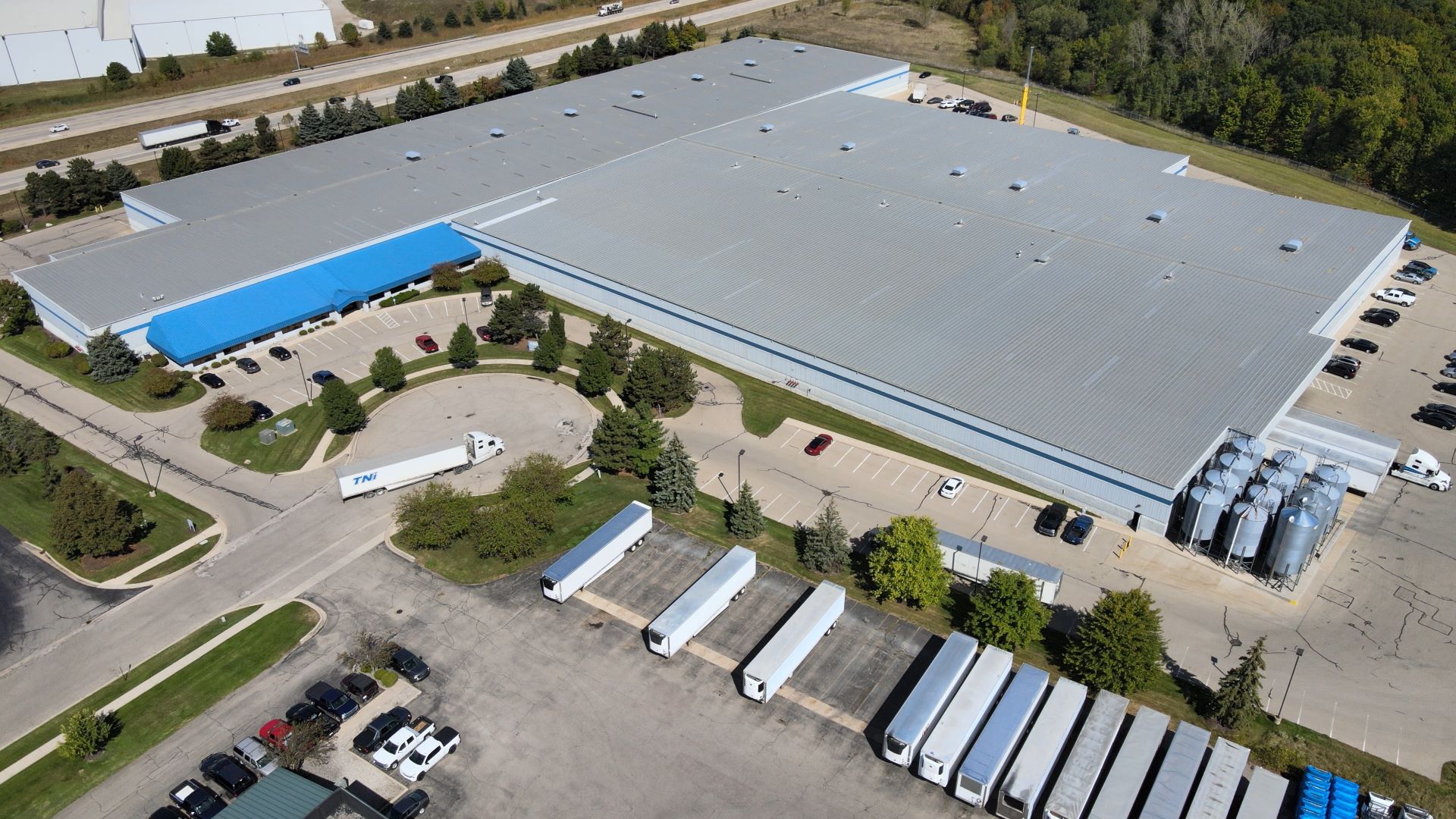 Corporate Grove Aerial Exterior Featured