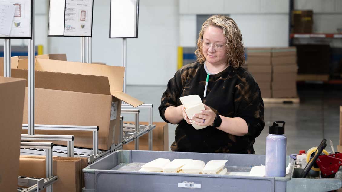 Employees at Royal Technologies - Foam