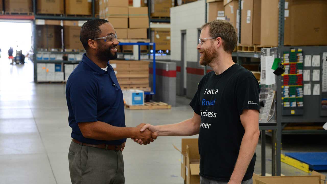 Employees at Royal Technologies - Production Manager